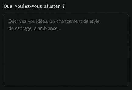 Extrait de la maquette : question de correction et zone de note à Fable